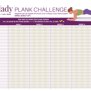 Poster Plank Challenge