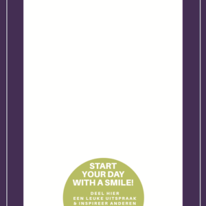 Poster Quote van de Dag