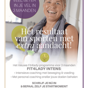 Advertentie Fit4lady Intens