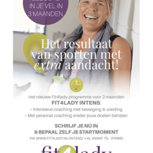Flyer A5 Fit4lady Intens