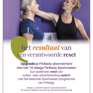 Instore poster A2 Fit4lady Sportvasten