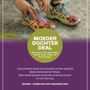 Poster Moeder-Dochterdeal NIEUW