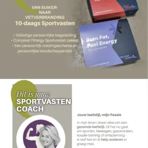 Bio bewerken en Digitale flyer Sportvastencoach